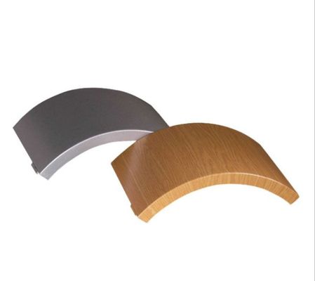 Đơn vị hóa màu Cột nhựa nhôm veneer nhôm sườn bảng
