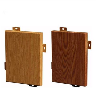 Dễ dàng lắp đặt Modern Wood Grain/Marble Aluminum Veneer Với Hỗ trợ kỹ thuật trực tuyến
