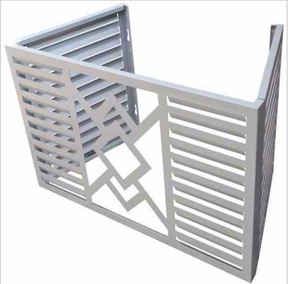 Độ dày tùy chỉnh và điều hòa không khí ngoài nắp nhôm veneer dễ dàng lắp đặt