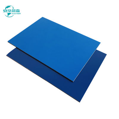 Lớp phủ Nano chống cháy ACP Panel Aluminium Composite Panel Màu rắn 1220mm 1250mm