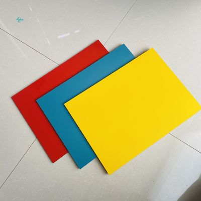 Chống va chạm cao 3mm Aluminium Composite Sheet Acm Panels bên ngoài 4050mm 5000mm