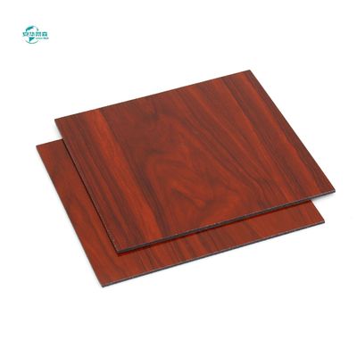 1220mm chiều rộng tấm bánh sandwich Nhiều màu sắc hạt gỗ