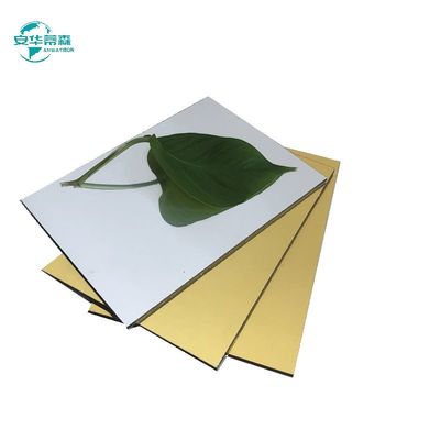 CE chứng nhận 4mm PVDF lớp phủ gương ACP cho trang trí nội thất