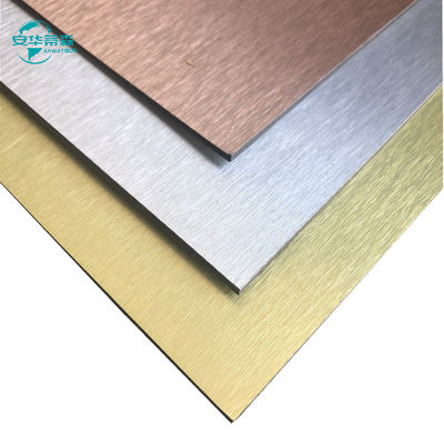 Các tấm Acp gọn gọn, chống ăn mòn 2440mm