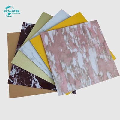Bảng Composite nhôm ACP có thể tái chế bằng đá cẩm thạch 6mm 5mm